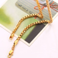 40706 Xuping Wholesale Charms Men Fashion Gold Color Chain Necklace Jewelry